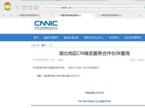 华中区互联网域名注册服务现状与展望